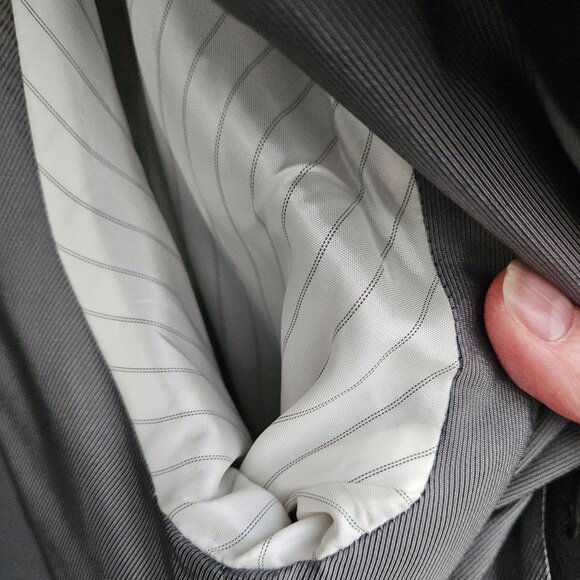 DONATED: Workers for Freedom Black Mens Short Coat (Wool/Cashmere Blend) - Large - Picture 13 of 16